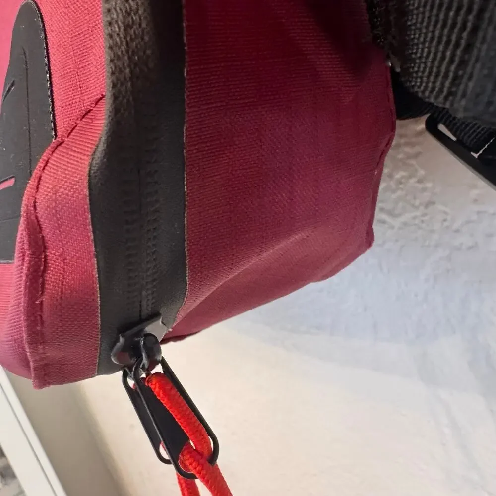 Cancha Pickeball Paddle Backpack Bag With Matching Day Bag Burgundy Black